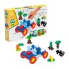 PLUS PLUS BIG - Make&GO! Véhicules Max - 70 Pcs - PP3424 Basic