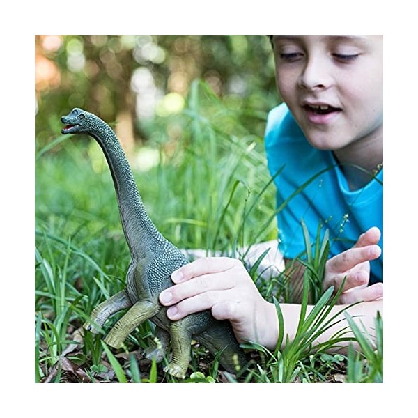 Schleich 14581 Dinosaurs – Brachiosaure, Figurine Dinosaure détaillée et Durable, Jouet brachiosaure éducatif et Amusant pour