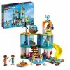LEGO 41736 Friends Le Centre de Sauvetage en Mer, Jouet de Vétérinaire Animaux avec Figurines Loutre, Hippocampe et Tortue, J