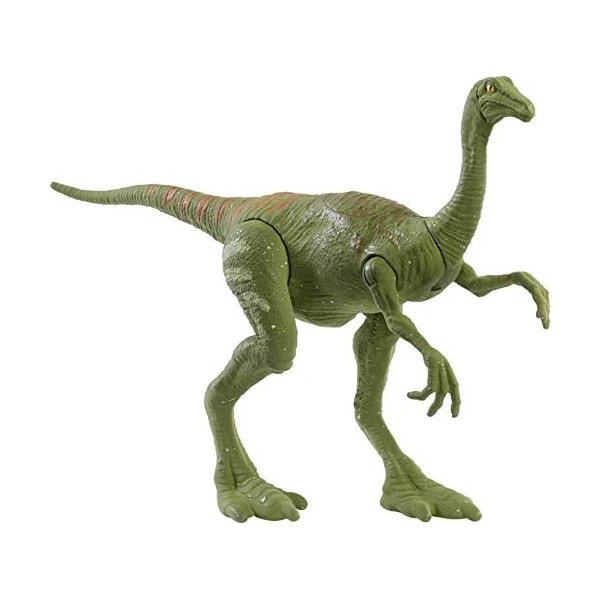 Jurassic World: la Colo du Crétacé, figurine articulée et sonore dinosaure Dard Redoutable, sons et mouvements réalistes, jou