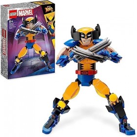 Lego Marvel Set : Lego 76257 Marvel Wolverine Figurine à construire, figurine daction de super-héros + magazine Lego Marvel 