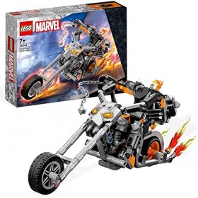 Lego Marvel Set : Ghost Rider avec Mech & Bike, Super Hero Moto 76245 + Le portail de dimension de Doctor Strange 30652 