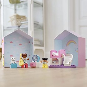 LEGO 10926 Duplo Town La Chambre Boîte De Petite Maison De Poupées, Jeu Éducatif pour Enfants de 2 Ans Et Plus, Grandes Briqu
