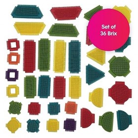 Edushape - Magic Brix Oversized, 36 pc 997036 