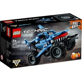 BRICKCOMPLETE Lego Technic 42134 Monster Jam Megalodon, 42135 Monster Jam EL Toro Loco & 30433 Roulement de roue