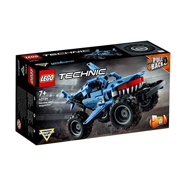 BRICKCOMPLETE Lego Technic 42134 Monster Jam Megalodon, 42135 Monster Jam EL Toro Loco & 30433 Roulement de roue