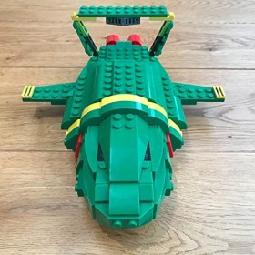 Technik Ensemble De Blocs De Construction 470Pièces MOC-58683 Thunderbird 2 Spaceship Nano Micro Blocs De Construction Mini E