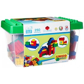 Unico Plus 8525 Boîte de 250 Briques de Construction