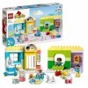 LEGO 10992 Duplo Ma Ville La Vie à la Garderie, Jouet Éducatif pour Enfants dès 2 Ans, Jeu dapprentissage avec Briques de Co