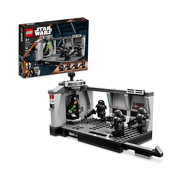 LEGO Star Wars Dark Trooper Attack 75324 Building Kit. Fun, Buildable Toy Playset for Kids Aged 8 and up 166 Pieces 