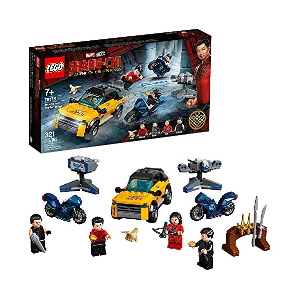LEGO Marvel Shang-Chi Escape from The Ten Rings 76176 Building Kit 321 Pieces 