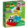 LEGO® DUPLO® Mes 1ers pas Ma première balançoire des animaux Jeu de construction, 18 Mois et Plus, 15 Pièces 10884