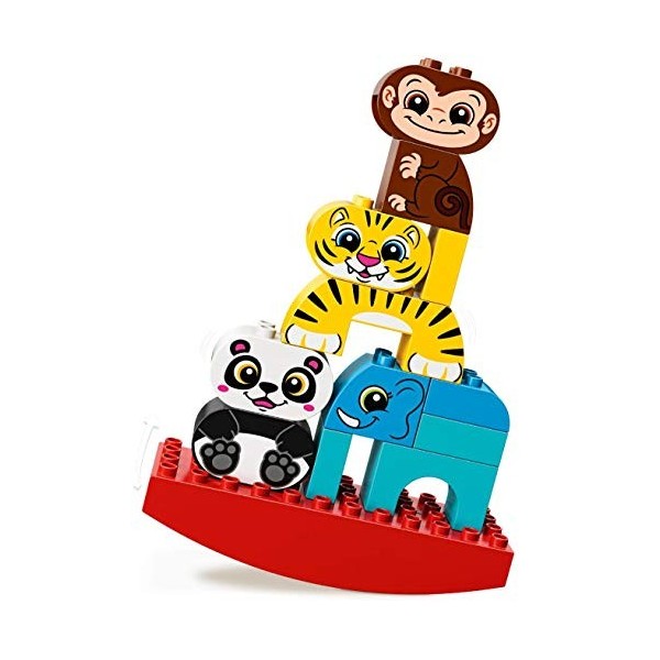 LEGO® DUPLO® Mes 1ers pas Ma première balançoire des animaux Jeu de construction, 18 Mois et Plus, 15 Pièces 10884