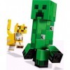 LEGO Minecraft Bigfigurine Creeper™ et ocelot Ensemble de construction, Jouets pour enfants de 7 ans et plus, 164 pièces, 211