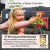 SUPA STEM Jeu de blocs de construction magnétiques – Jouets pour enfants avec boîte de rangement et poster – Jouet éducatif d