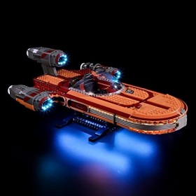 BRIKSMAX Kit d’éclairage à LED pour Lego Star Wars Le Landspeeder de Luke Skywalker - Compatible with Lego 75341 Blocs de Con