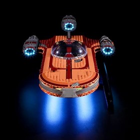 BRIKSMAX Kit d’éclairage à LED pour Lego Star Wars Le Landspeeder de Luke Skywalker - Compatible with Lego 75341 Blocs de Con