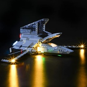 BRIKSMAX Kit d’éclairage à LED pour Lego Star Wars La Navette d’Attaque du Bad Batch - Compatible avec Lego 75314 Blocs de Co