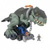 Imaginext Coffrets de Personnages Jurassic World, Figurine Dinosaure 40,5 cm avec lumières, sons et mouvements, à collectio