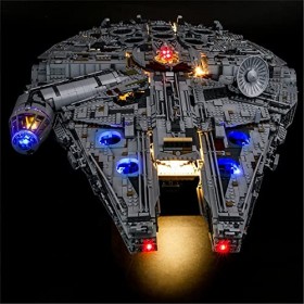 YEABRICKS LED Lumière pour Lego-75192 Star Wars Ultimate Millennium Falcon Modèle de Blocs de Construction Ensemble Lego Non