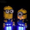 Kit déclairage LED pour Lego 75551 Minions et leur Lair, connexion USB compatible avec Lego 75551 ampoules seulement, pas d