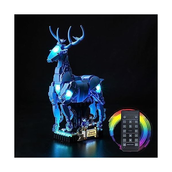 Kit déclairage télécommandé pour Lego Harry Potter Expecto Patronum 76414 Pas Lego , kit déclairage LED pour Lego Harry Po