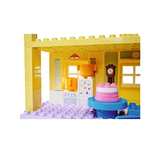 Big - Bloxx Peppa Pig - Maison de Peppa - Set de Construction Briques - 86 pièces - Jouet pour Enfant - Dès 18 Mois - 8000571