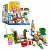 LEGO 71403 Super Mario Pack de Démarrage Les Aventures de Peach, Jouet Construction, Figurine Interactive, Toad, pour Les Enf