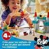 LEGO 10780 Disney Mickey Et Ses Amis Défenseurs du Chteau, Chteau Fort Jouet avec Chevaux Et Figurine De Dragon, pour Garçons