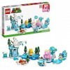 LEGO Super Mario 71417 Ensemble d’Extension LAventure dans la Neige de Morsinet, Jouet pour Enfants à Combiner avec Pack de 