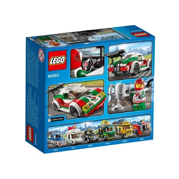 LEGO City - 60053 - Jeu De Construction - La Voiture De Course