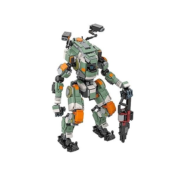 WANZPITS Mecha Frame MOC BT-7274 Vanguard-Class Titan Robot Action Figure Building Blocks Toy Model Kit War Machine Figurine 