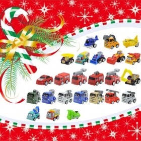 Calendrier de lAvent de Noël 2023, 24 pièces à tirer au dos pour enfants, garçons, filles, tout-petits, ensemble de jouets d