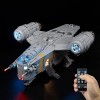 Kyglaring Kit déclairage LED sans modèle - Compatible avec Lego-75331 Star Wars The Razor Crest Building Blocks Model Set 