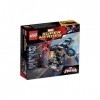 LEGO Super Heroes- Marvel - 76036 - Jeu De Construction - Lattaque Aérienne De Carnage Contre Le Shield
