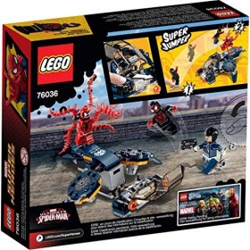 LEGO Super Heroes- Marvel - 76036 - Jeu De Construction - Lattaque Aérienne De Carnage Contre Le Shield