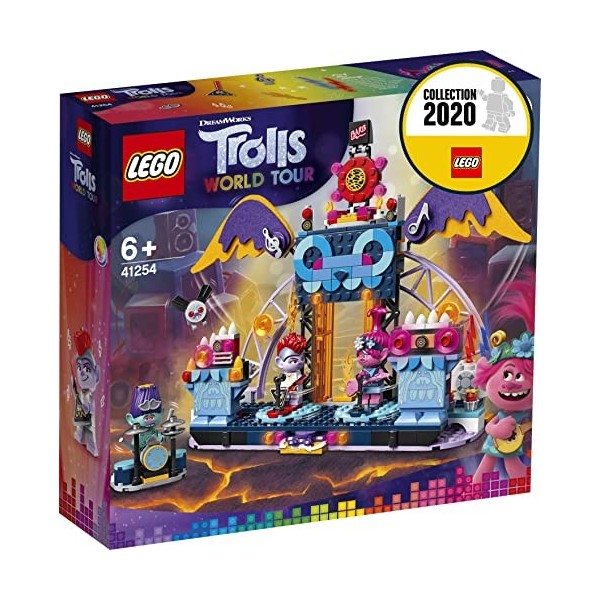 LEGO 41254 Trolls Le Concert de Vulcarock City