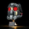 BRIKSMAX Kit d’éclairage à LED pour Lego Marvel Le Casque de Star-Lord - Compatible with Lego 76251 Blocs de Construction Mod