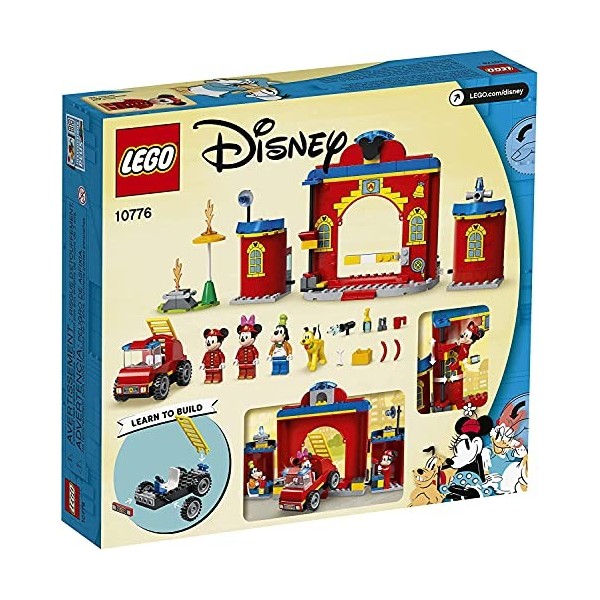 LEGO Disney Mickey and Friends – Mickey & Friends Fire Truck & Station 10776 Building Kit. Fun Firehouse Play Set. New 2021 