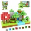 Toylogy Blocs de construction magnétiques - Kit mondial daimants Build Mine - Jouet magnétique pour garçons et filles âgés d