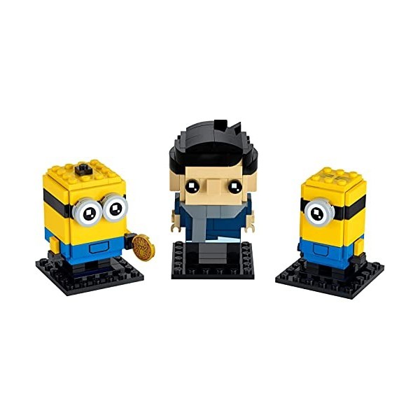 LEGO Minions Brickheadz 40420 Ensemble Gru, Stuart et Otto