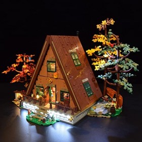 Huan Lampe LED pour Lego 21338 Cadre en A Modèle de Blocs de Construction, Décoration Lumineuse pour 21338, Version de contrô