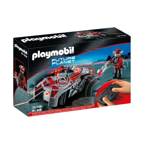 Playmobil Future Planet - 5156 - Jeu de construction - Vhicule des Darksters command par infrarouge avec rayon lumineux