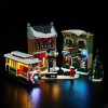 Kit déclairage LED pour Lego Christmas High Street - Kit déclairage LED pour Lego 10308 Christmas High Street - Modèles non