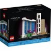 LEGO 21057 Architecture Singapour, Maquette à Construire, Loisirs Créatifs pour Adultes, Collection Skyline, Décoration pour 