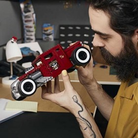 Mega Construx Hot Wheels Voiture Bone Shaker Grand Format à Construire, Jeu de Briques de Construction, 904 Pièces, Pour enfa