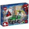 LEGO 76147 Super-Héros Marvel Spider-Man Lattaque du Vautour, Set de Jeu pour Enfants en âge préscolaire de 4 Ans et Plus