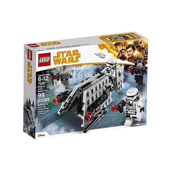 Lego - Star Wars-Jeu de construction-Pack de combat de la patrouille impériale, 75207