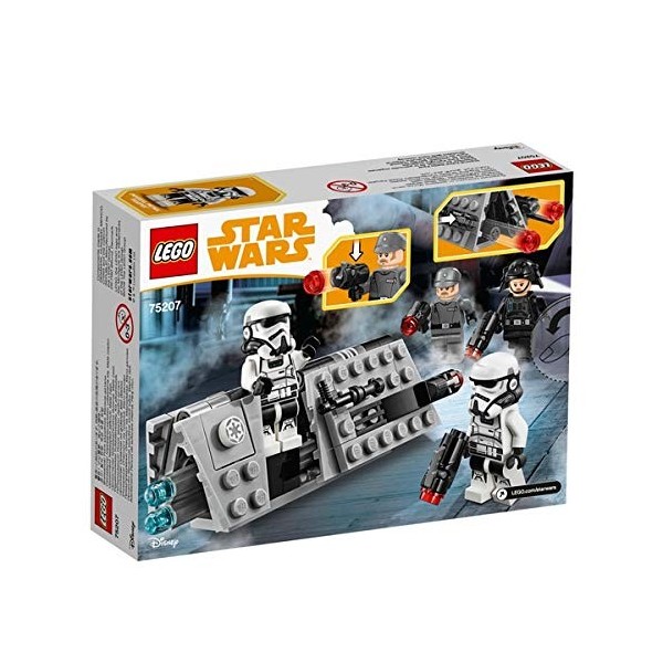 Lego - Star Wars-Jeu de construction-Pack de combat de la patrouille impériale, 75207