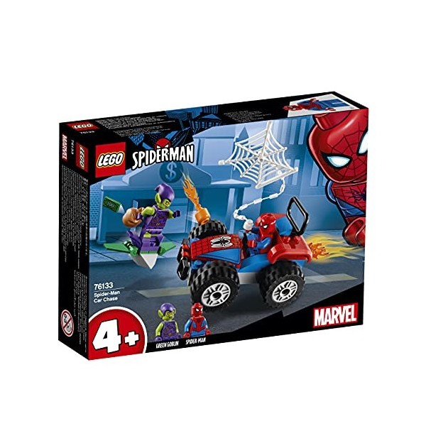 LEGO 76133 Super Heroes Spider-Man et la course poursuite en voiture